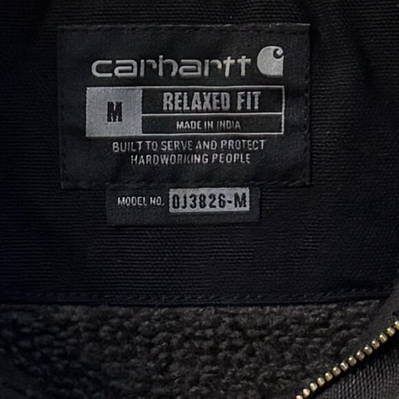 Carhartt Washed Duck Sherpa-Lined Relaxed Fit Utility Jacket OJ3826 - Medium - Picture 5 of 9